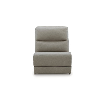 Canapé sectionnel inclinable électrique Signature Design by Ashley Brannigan gris 3 pièces - 112 L x 41 P x 42 H