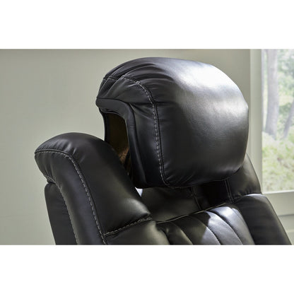 Canapé inclinable électrique Caveman Den Midnight Signature Design by Ashley - 86 L x 42 P x 42 H