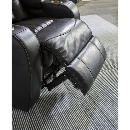 Canapé inclinable électrique Caveman Den Midnight Signature Design by Ashley - 86 L x 42 P x 42 H