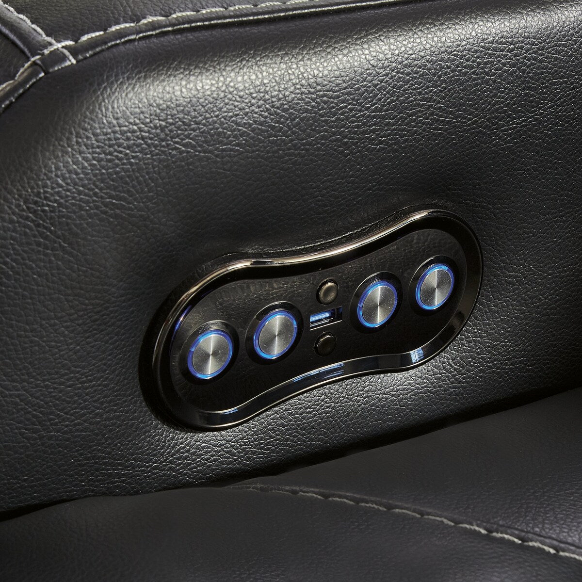 Canapé inclinable électrique Caveman Den Midnight Signature Design by Ashley - 86 L x 42 P x 42 H