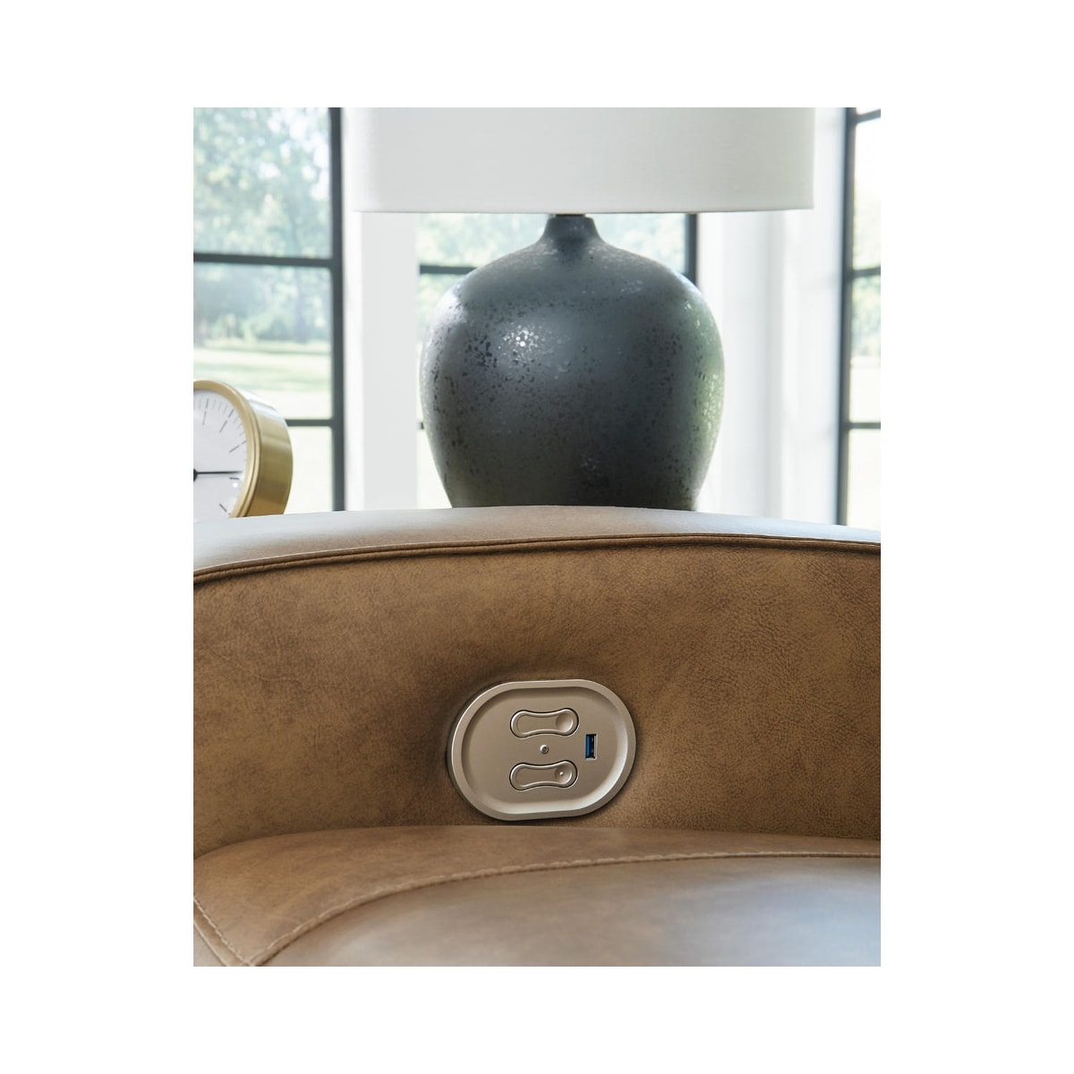 Fauteuil inclinable électrique surdimensionné Game Plan Signature Design by Ashley