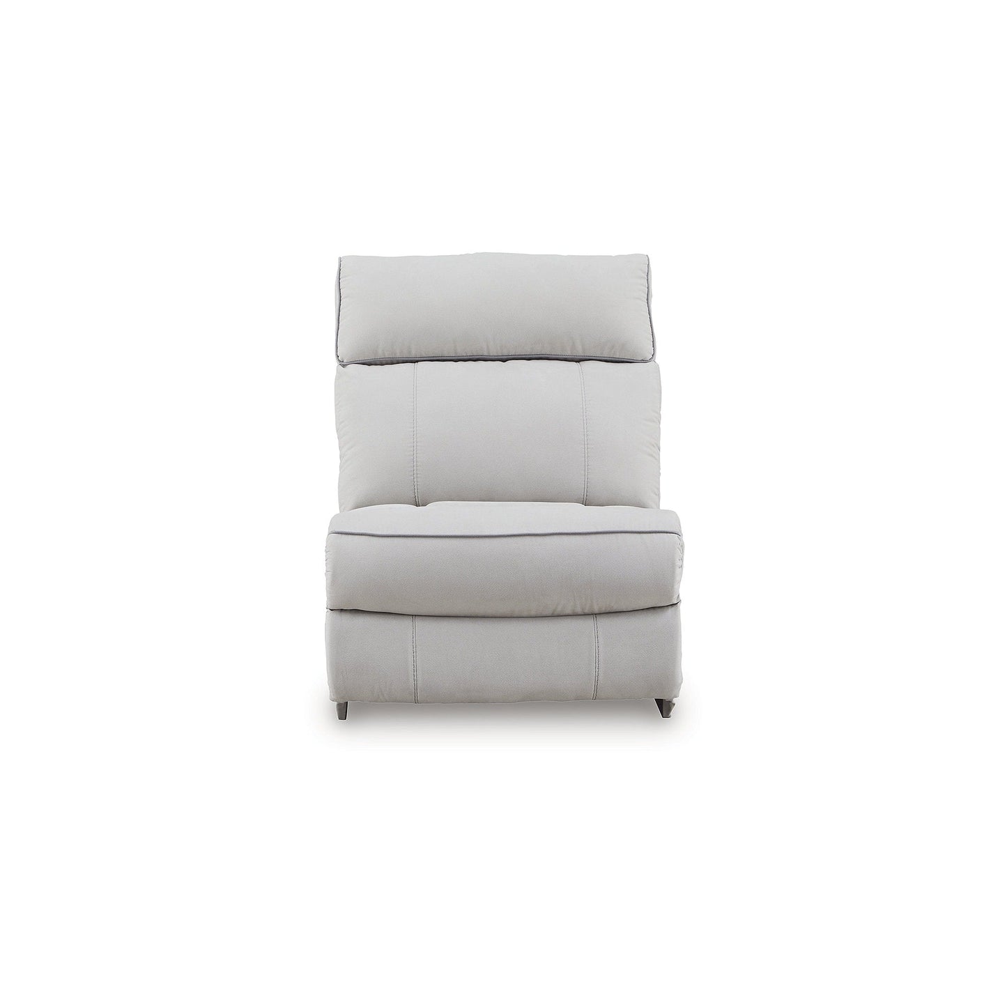 Canapé sectionnel inclinable électrique Signature Design by Ashley Grafton Pike Gray 3 pièces - 116 L x 41 P x 43 H