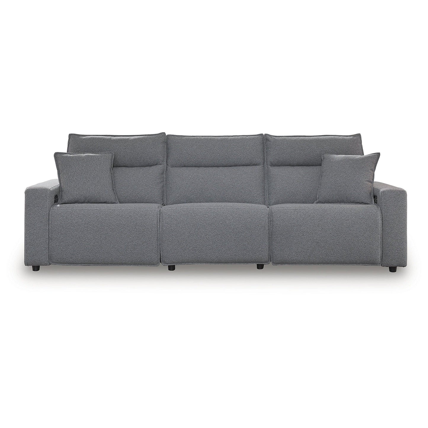 Canapé sectionnel inclinable électrique 3 pièces Signature Design by Ashley Modmax gris - 116 L x 41 P x 41 H