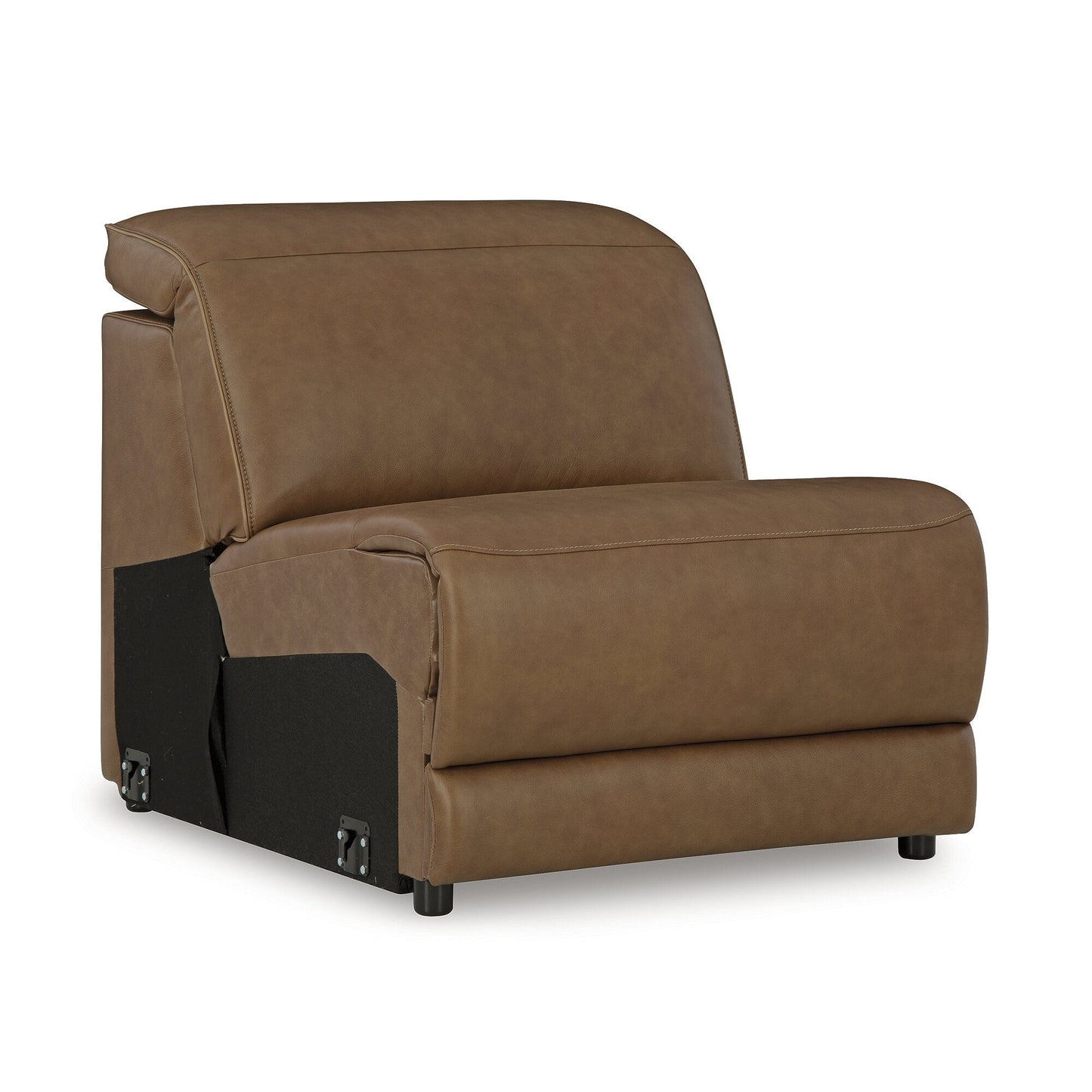 Canapé sectionnel inclinable électrique 3 pièces Signature Design by Ashley Rally-Up Brown - 116 L x 40 P x 34 H