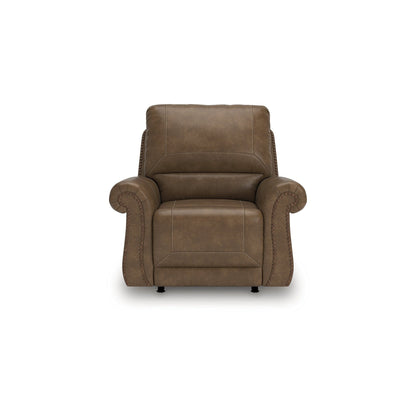 Fauteuil inclinable pivotant Shadsburne marron Signature Design by Ashley