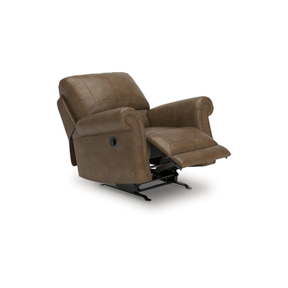 Fauteuil inclinable pivotant Shadsburne marron Signature Design by Ashley