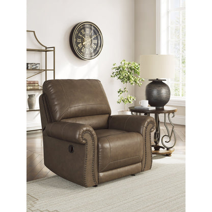 Fauteuil inclinable pivotant Shadsburne marron Signature Design by Ashley