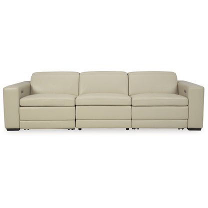 Canapé inclinable électrique Signature Design by Ashley Texline 4 pièces - 93 L x 43 P x 32 H