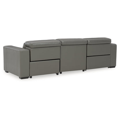 Canapé inclinable électrique Signature Design by Ashley Texline 4 pièces - 93 L x 43 P x 32 H