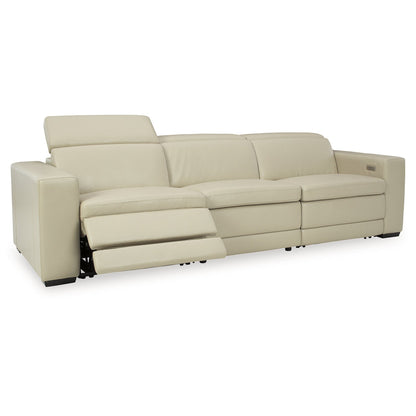 Canapé inclinable électrique Signature Design by Ashley Texline 4 pièces - 93 L x 43 P x 32 H