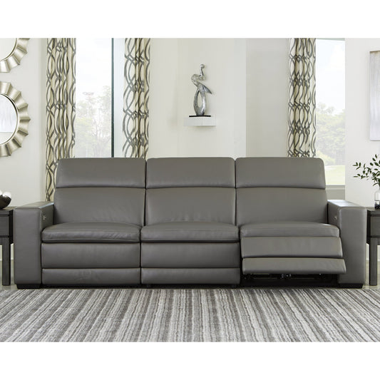Canapé inclinable électrique Signature Design by Ashley Texline 4 pièces - 93 L x 43 P x 32 H