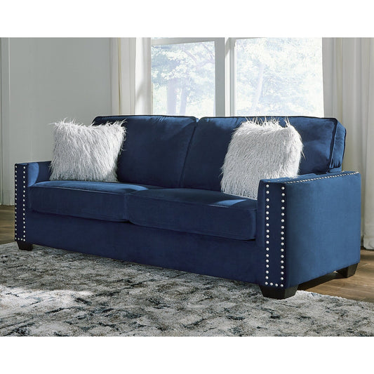 Canapé bleu Signature Design by Ashley Wilclay - 84 L x 38 P x 37 H