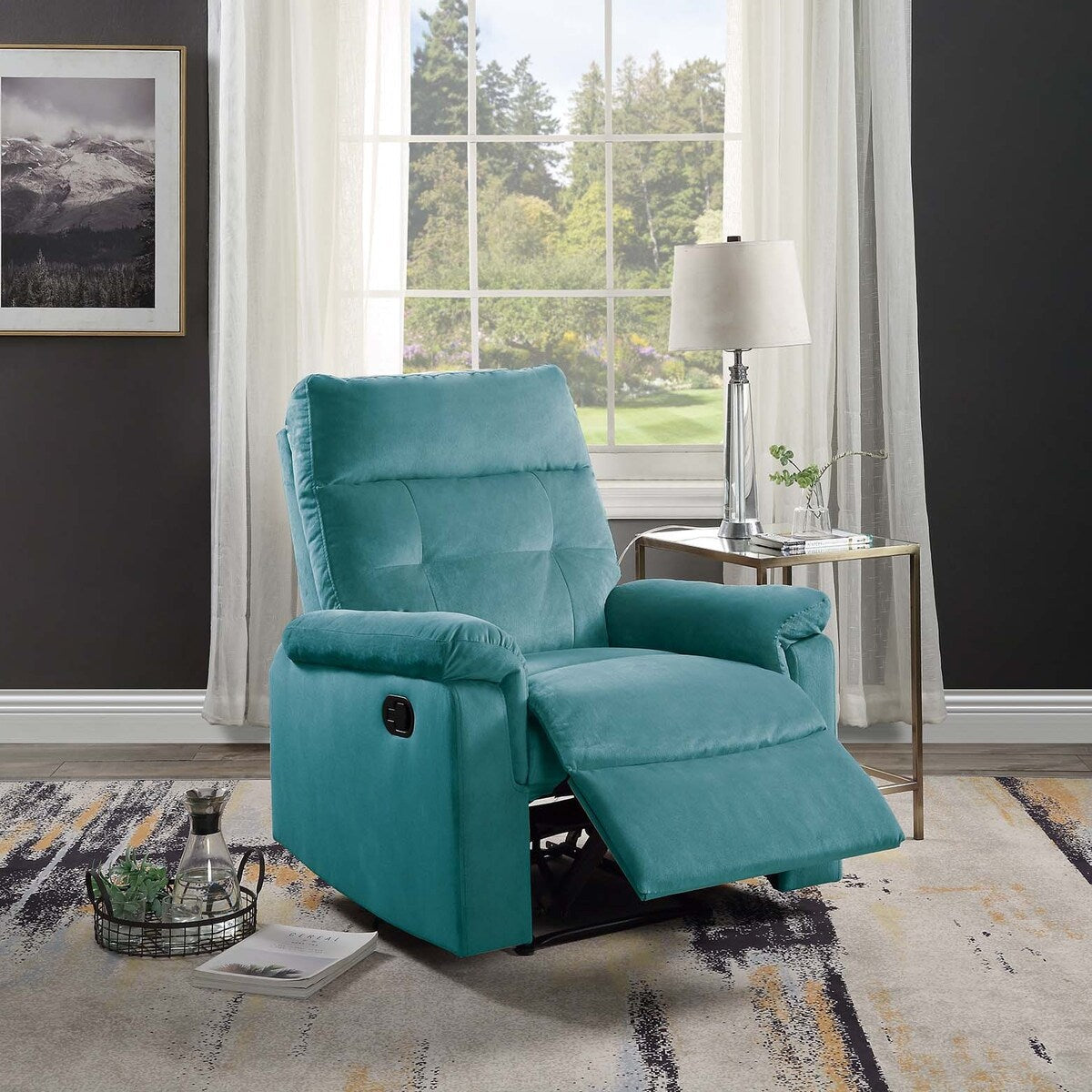 Fauteuil inclinable simple Poundex