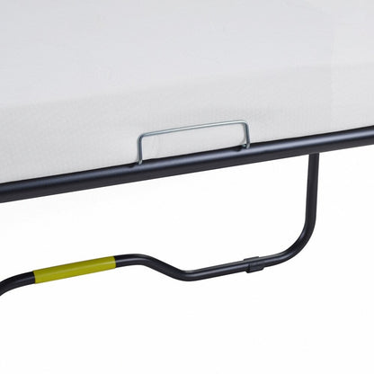 Canapé-lit deux places avec matelas pliable, poche de rangement et deux ports USB - 2 places