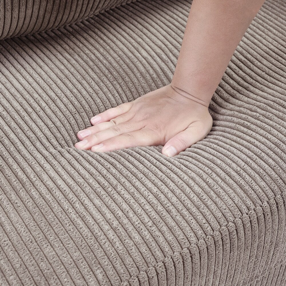 Canapé-lit deux places avec matelas pliable, poche de rangement et deux ports USB - 2 places