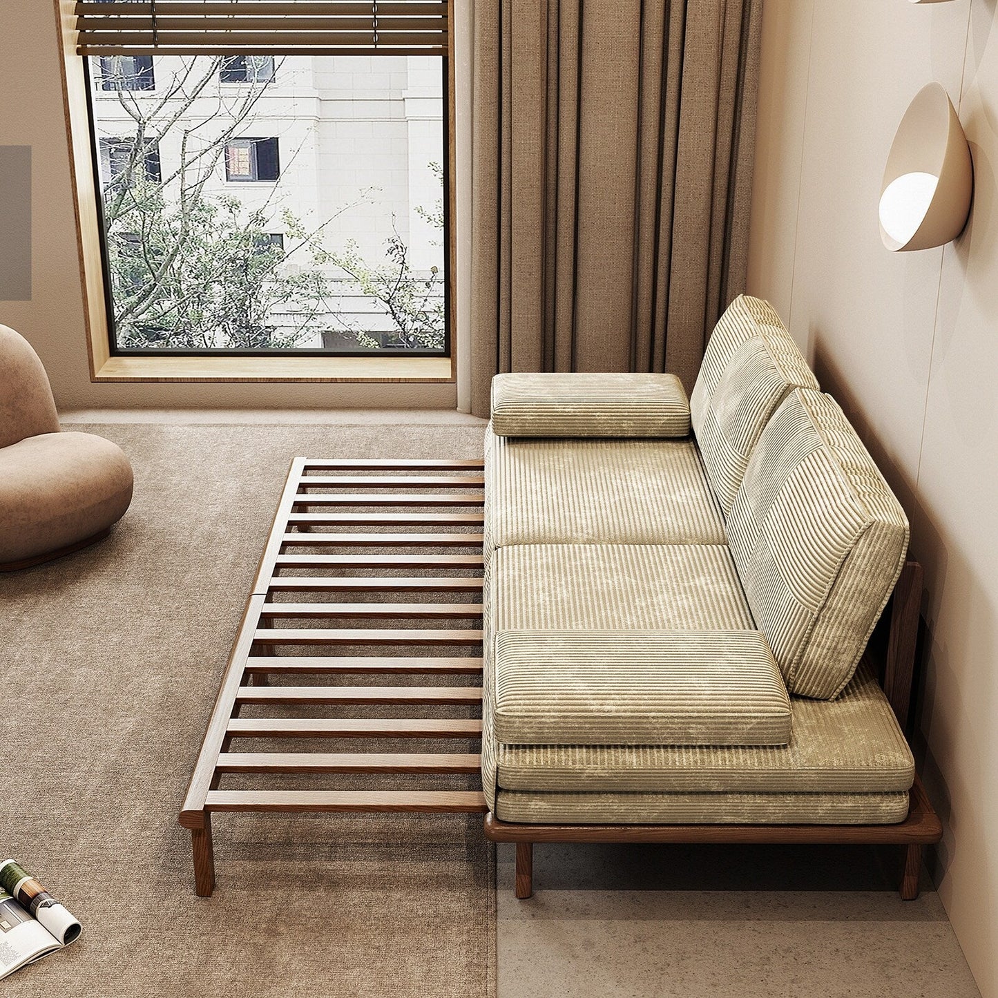 Canapé-lit, canapé-lit gigogne, canapé-lit en L