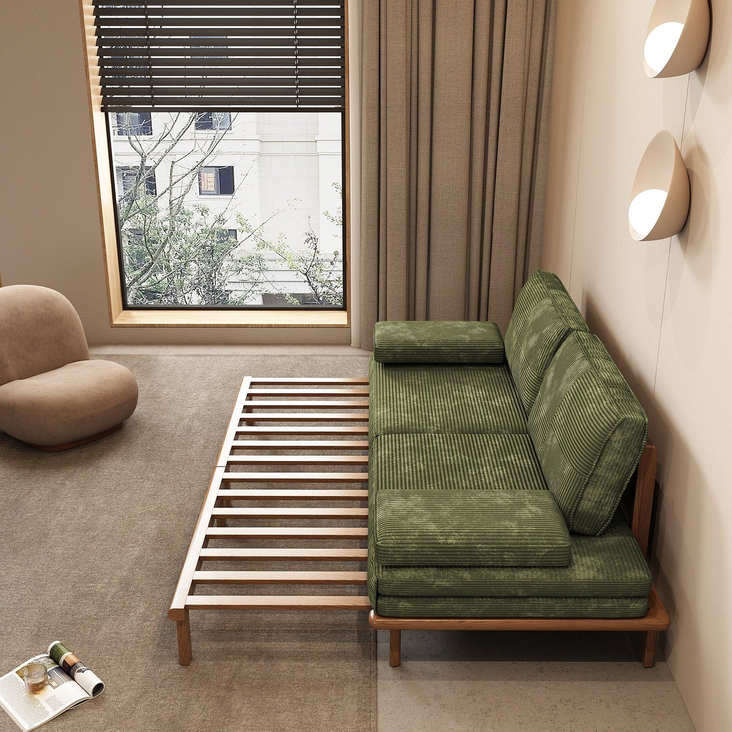 Canapé-lit, canapé-lit gigogne, canapé-lit en L