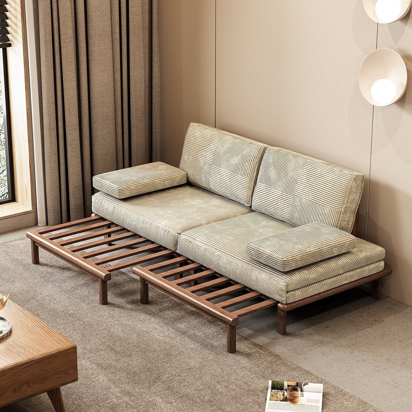 Canapé-lit, canapé-lit gigogne, canapé-lit en L