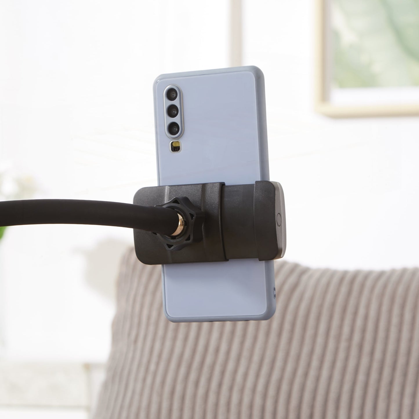 Canapé-lit en velours côtelé avec ports USB