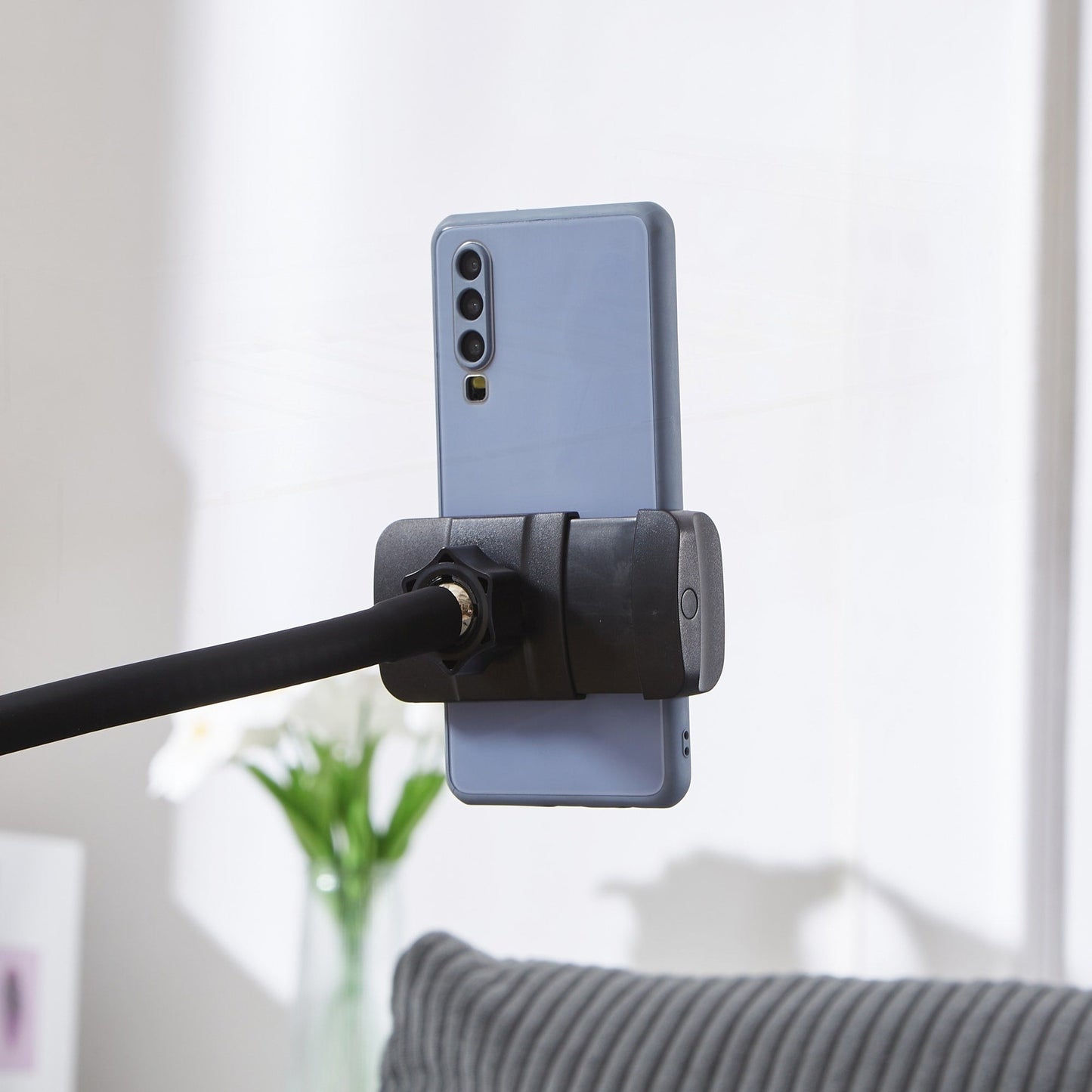 Canapé-lit en velours côtelé avec ports USB