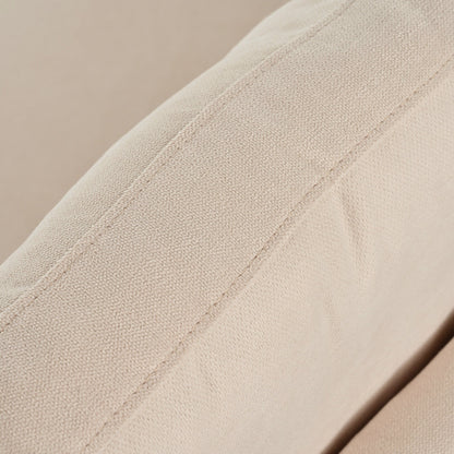 Canapé avec coussins de dossier et d'assise amovibles et 2 oreillers