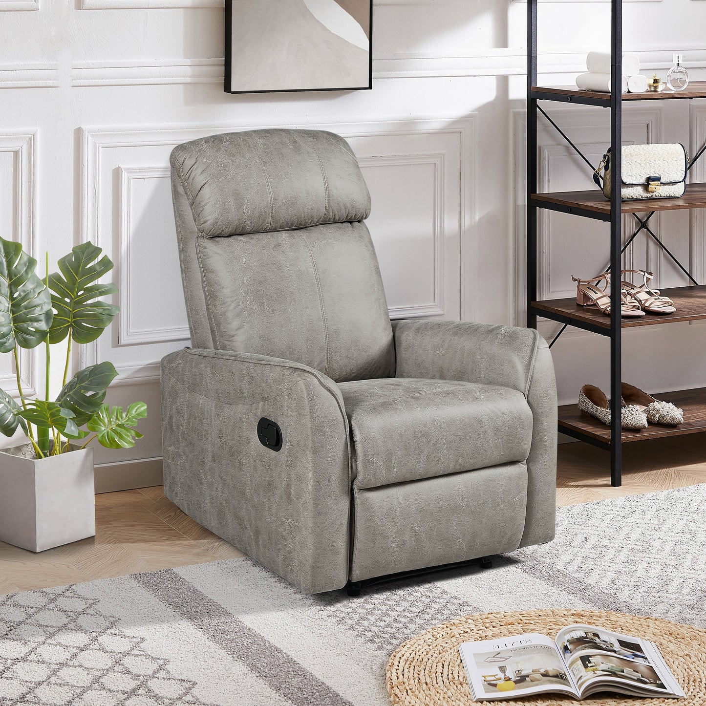Petit fauteuil inclinable de salon