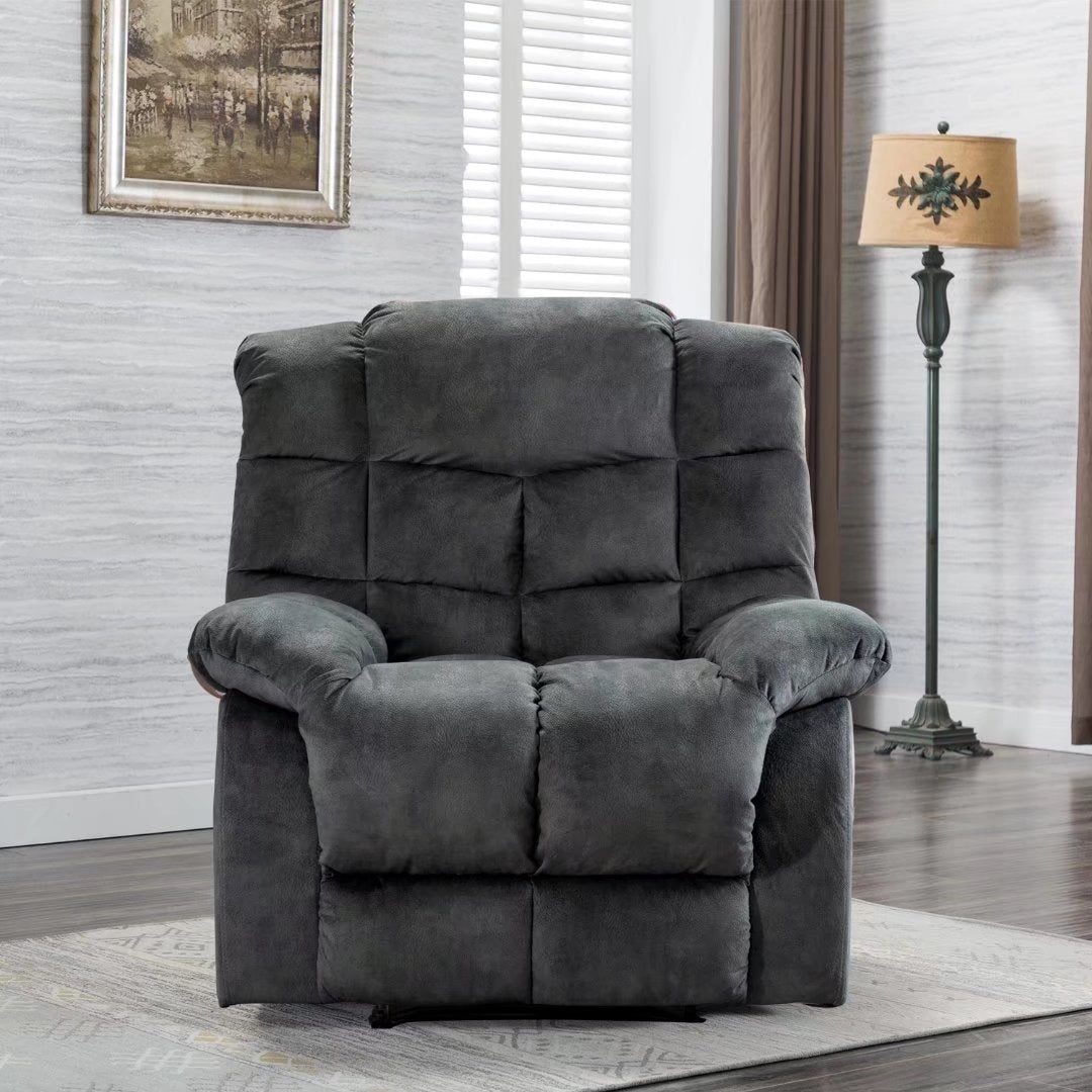 Fauteuil inclinable ergonomique manuel rembourré