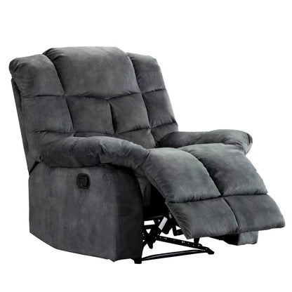 Fauteuil inclinable ergonomique manuel rembourré