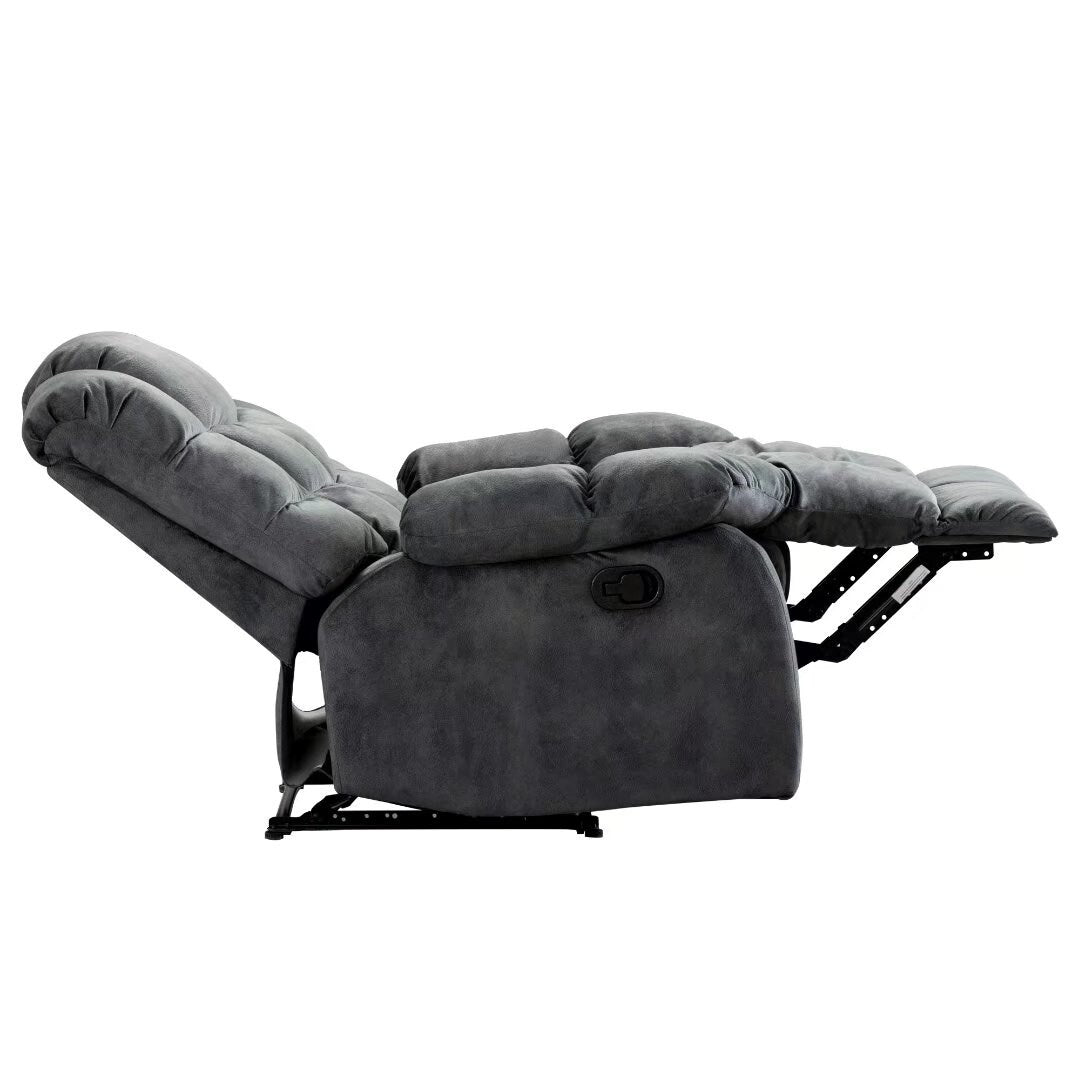 Fauteuil inclinable ergonomique manuel rembourré