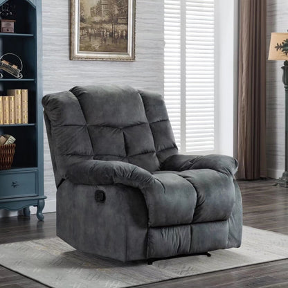 Fauteuil inclinable ergonomique manuel rembourré