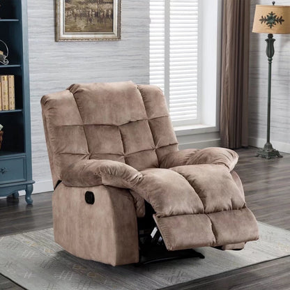 Fauteuil inclinable ergonomique manuel rembourré