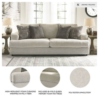 Canapé-lit queen Soletren - Pierre