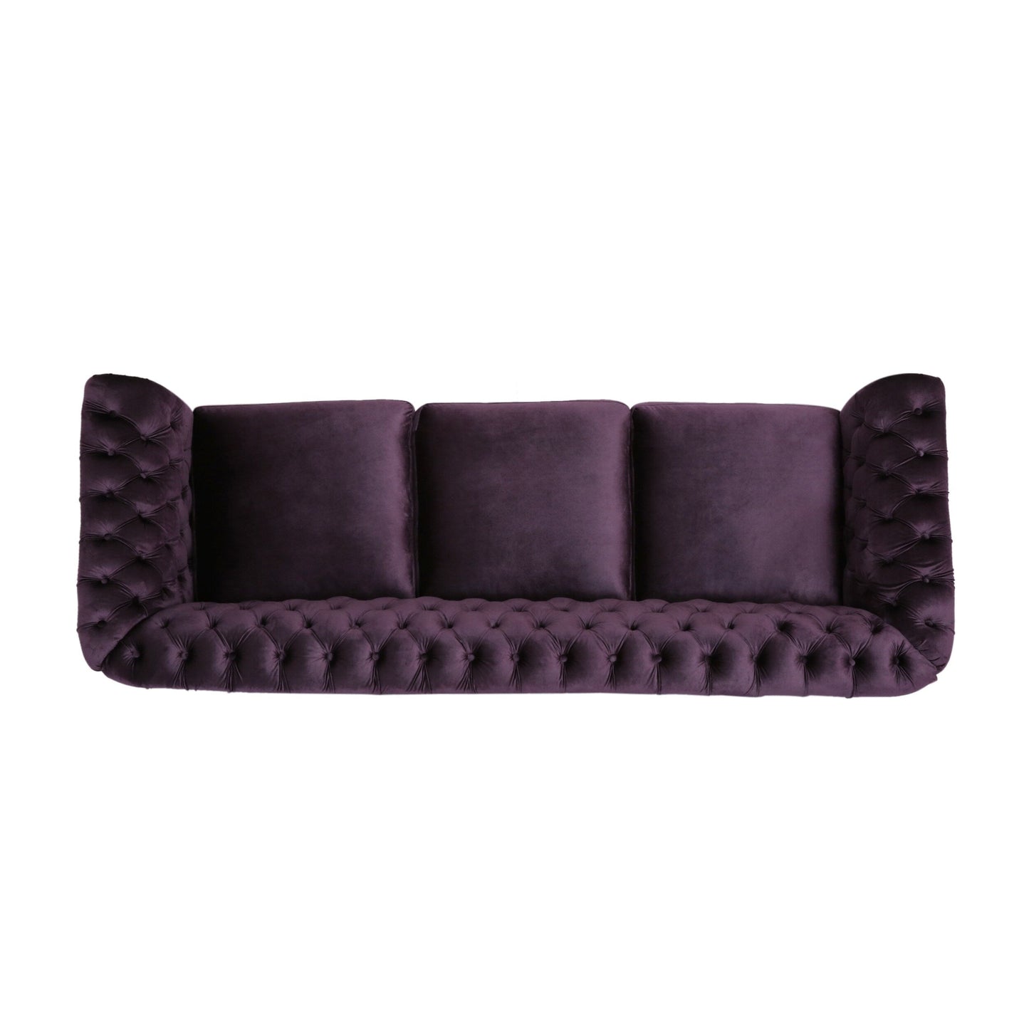 Canapé capitonné en velours Somerville Chesterfield par Christopher Knight Home