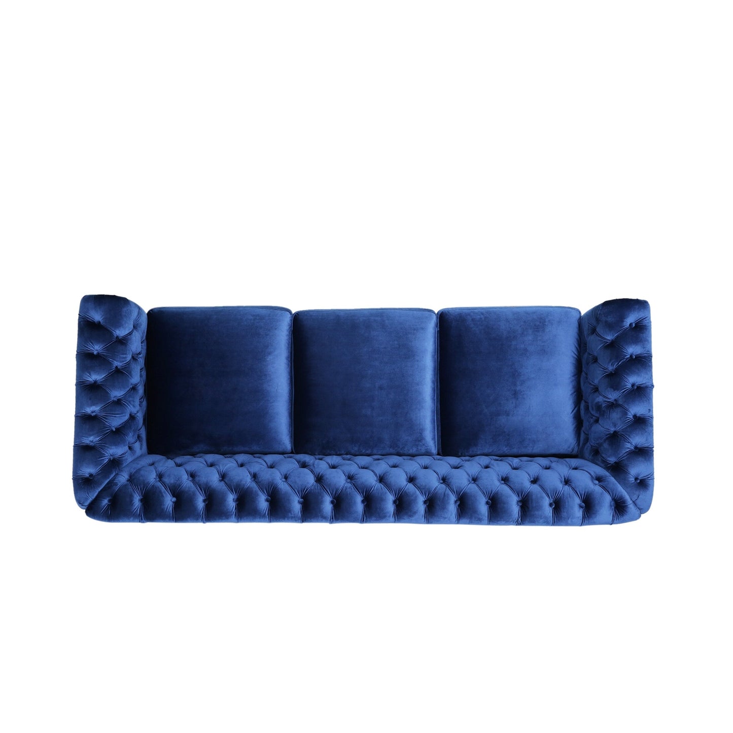 Canapé capitonné en velours Somerville Chesterfield par Christopher Knight Home