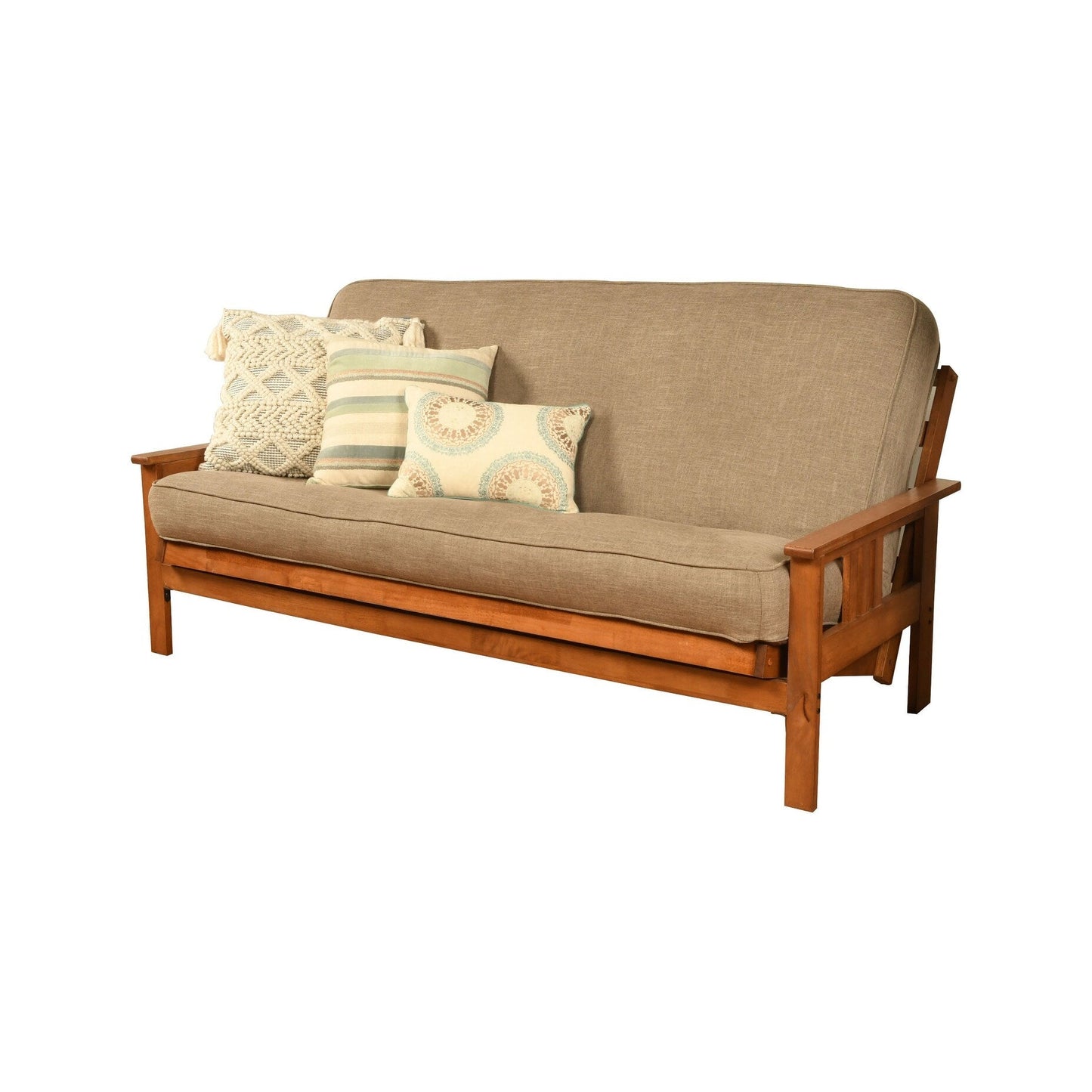 Canapé Somette Monterey en finition Barbade avec housse de matelas amovible en lin