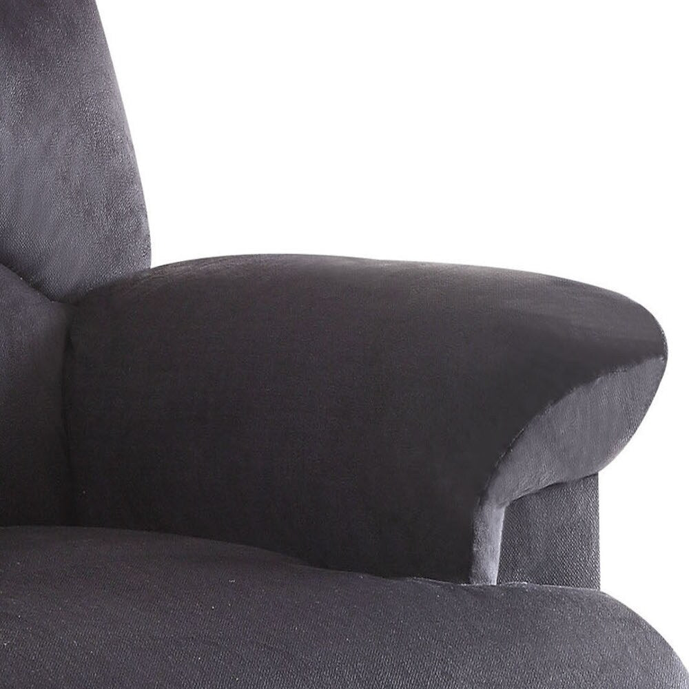 Fauteuil inclinable sophistiqué en tissu tissé pour une expérience de relaxation ultime