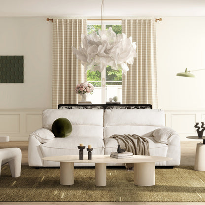 Canapé modulaire rembourré Sorrento 90,5 en chenille, 2 pièces