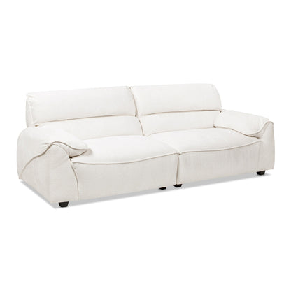 Canapé modulaire rembourré Sorrento 90,5 en chenille, 2 pièces