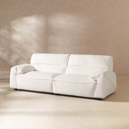 Canapé modulaire rembourré Sorrento 90,5 en chenille, 2 pièces