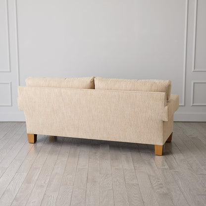 Canapé à accoudoirs carrés