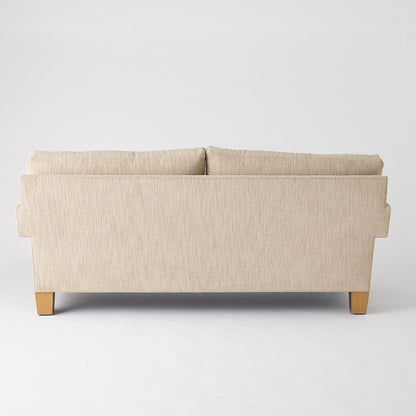 Canapé à accoudoirs carrés