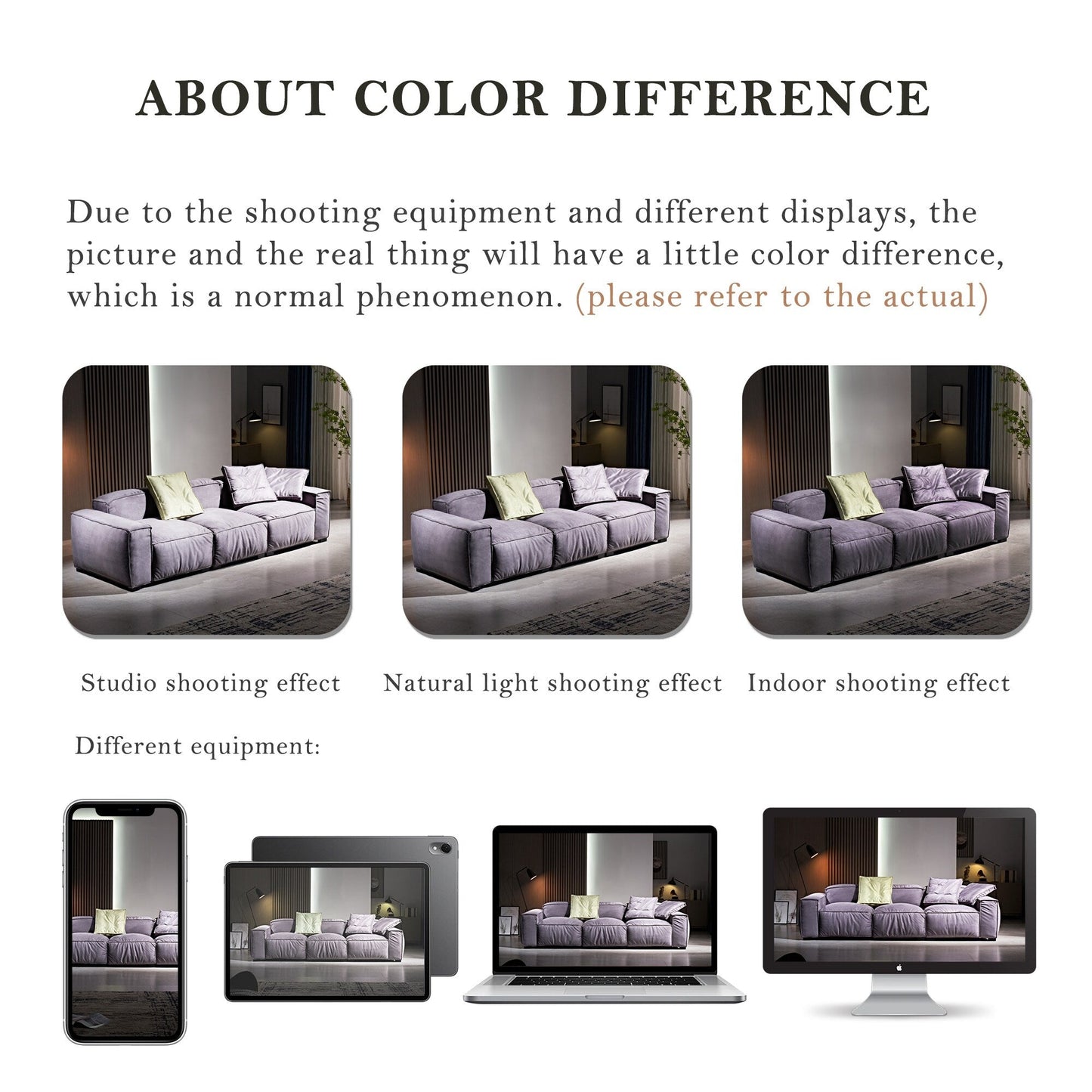 Canapé carré Masha en velours de 110 pouces, quatre places, pour le salon, canapé-lit