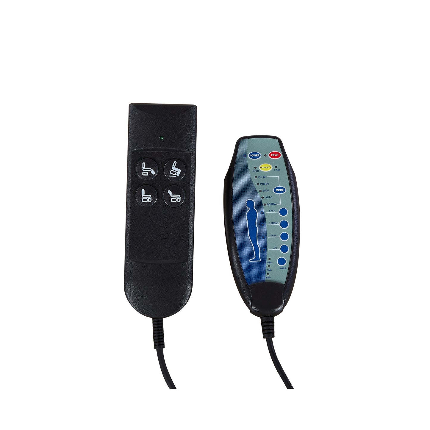 Fauteuil inclinable électrique standard à double moteur avec inclinaison à plat infinie