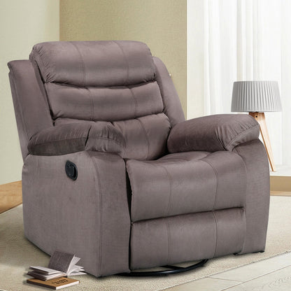 Fauteuil inclinable standard avec fonction bascule et pivot pour salon