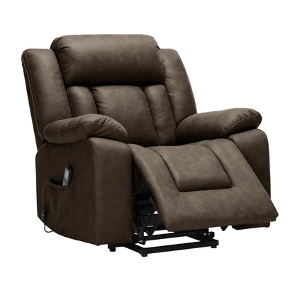 Fauteuil inclinable chauffant et massant Halston Power Lift de Stearns &amp; Foster