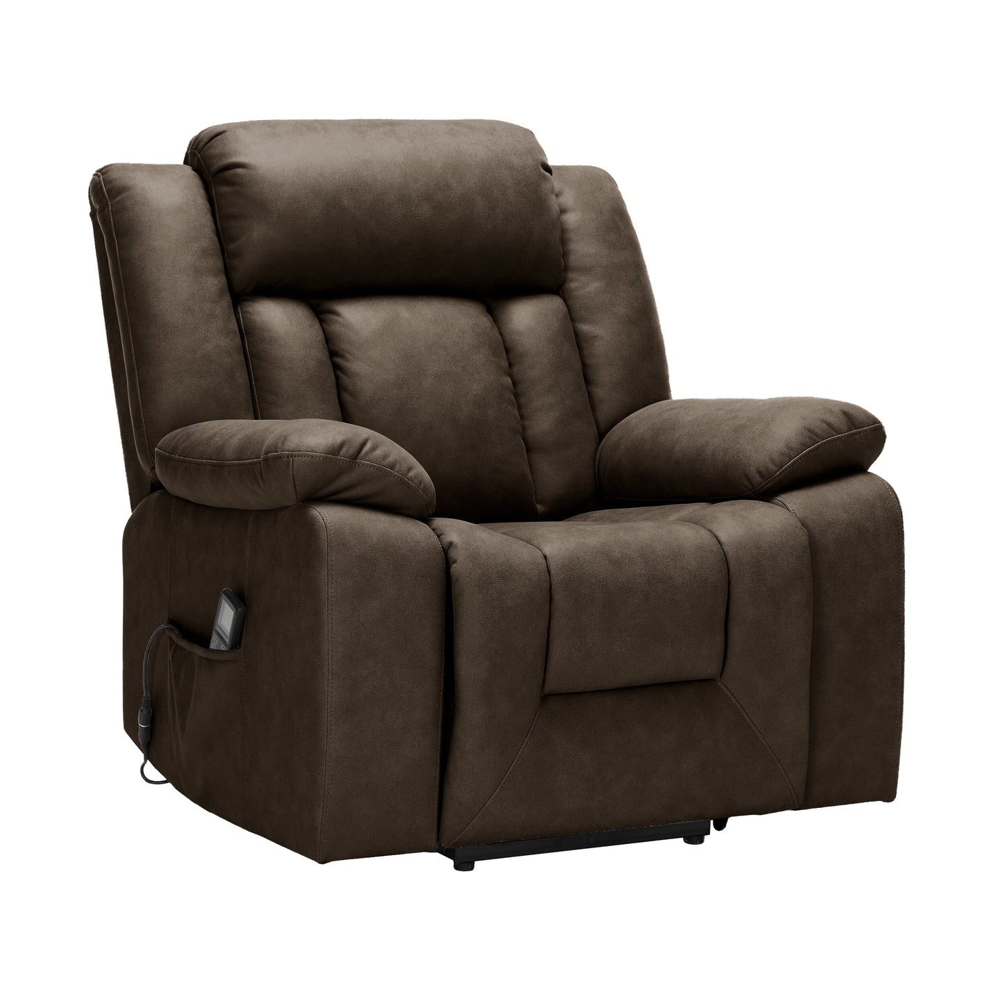 Fauteuil inclinable chauffant et massant Halston Power Lift de Stearns &amp; Foster