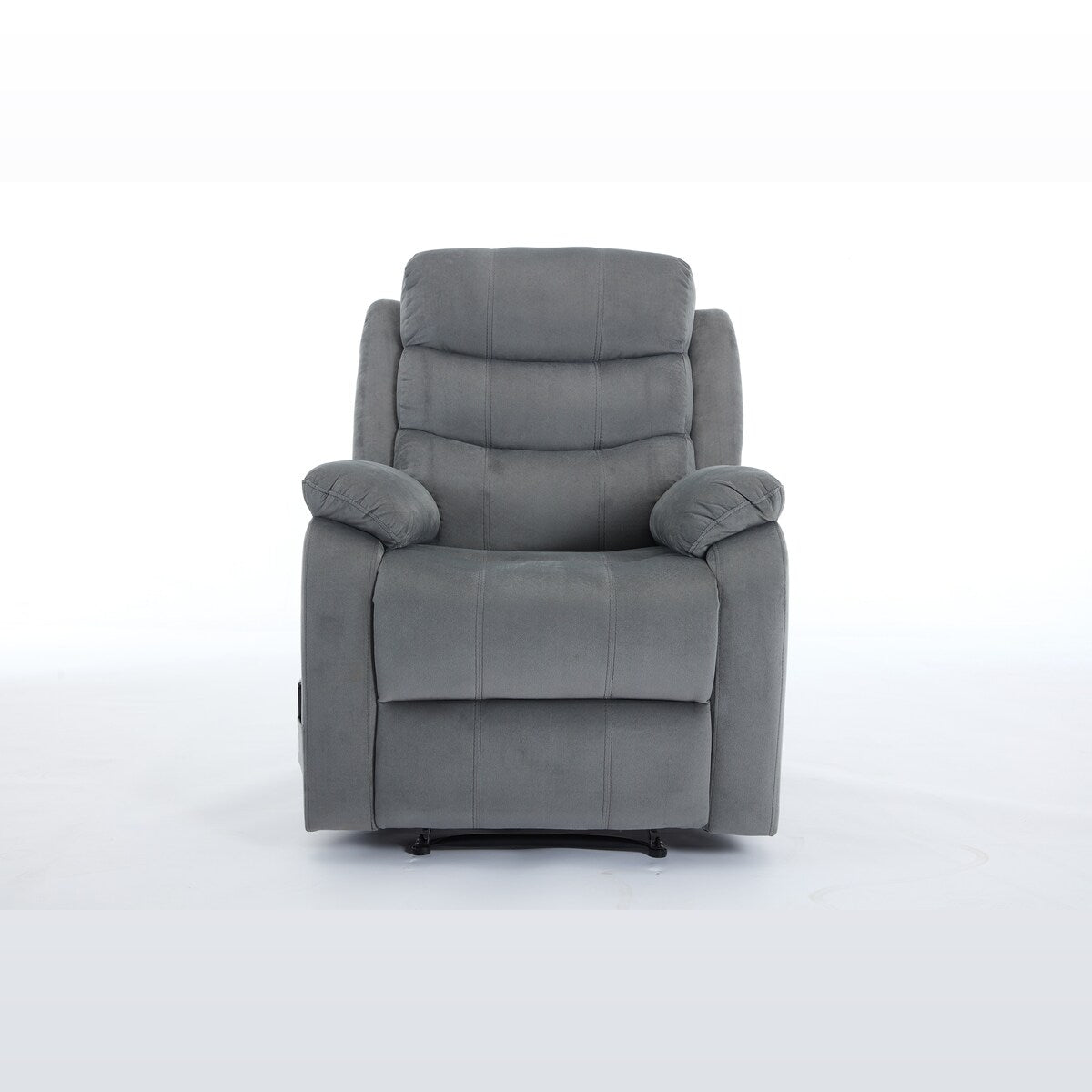 Fauteuil inclinable manuel rembourré de transition Steph Plush
