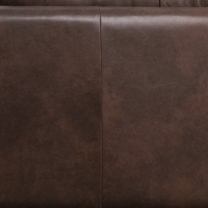 Canapé Poly &amp; Bark Napa 88.5 - Cuir italien véritable