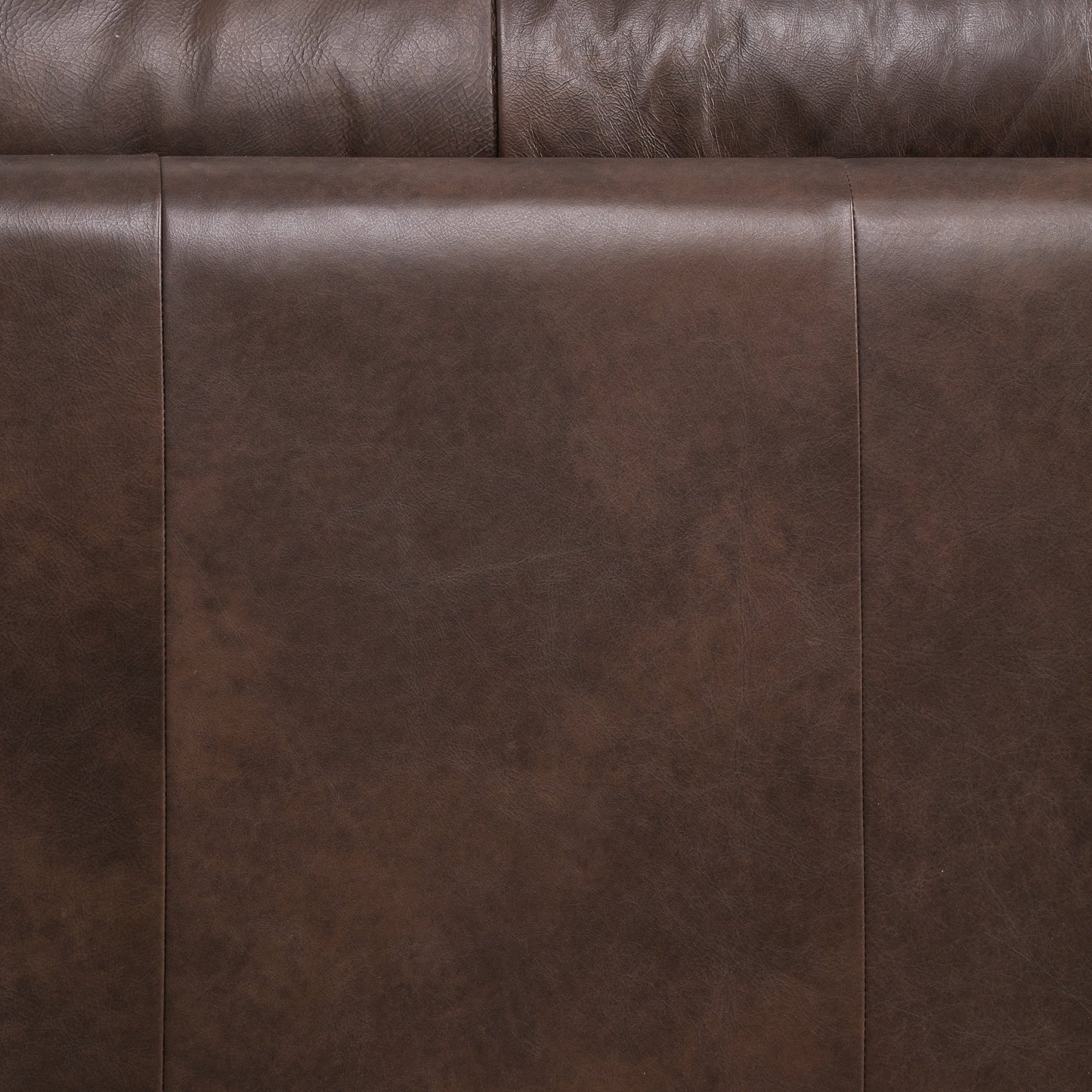 Canapé Poly &amp; Bark Napa 88.5 - Cuir italien véritable