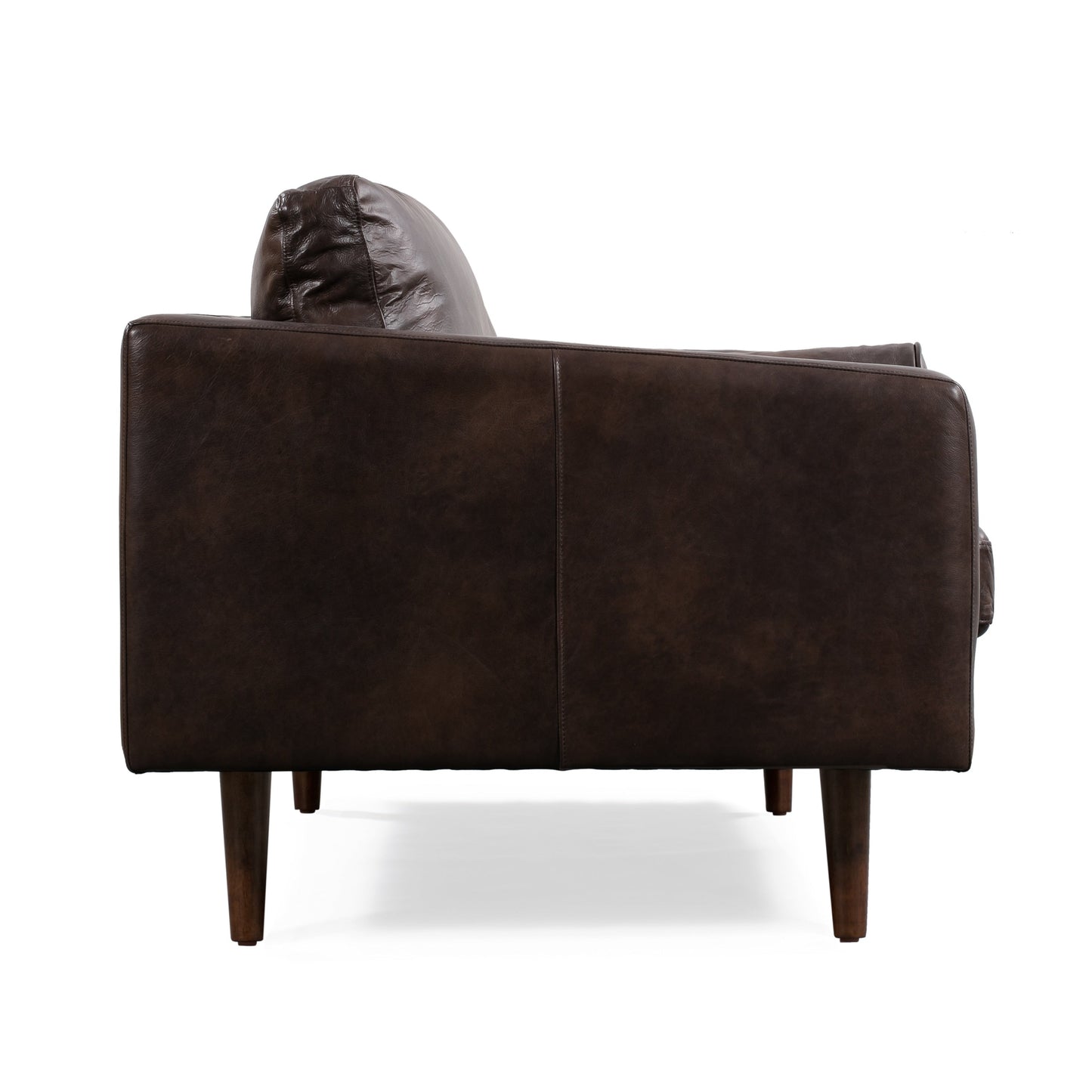 Canapé Poly &amp; Bark Napa 88.5 - Cuir italien véritable